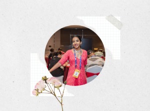 Nishita at a workshop